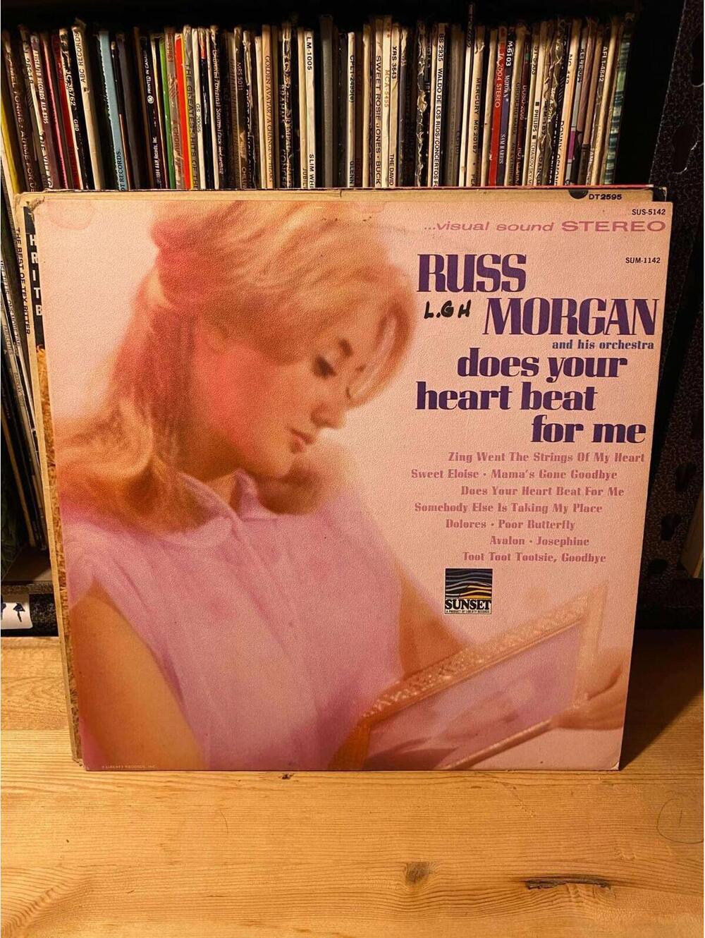 Russ Morgan & His Orchestra – Does Your Heart Beat For Me Vintage 33RPM VG+ AB40